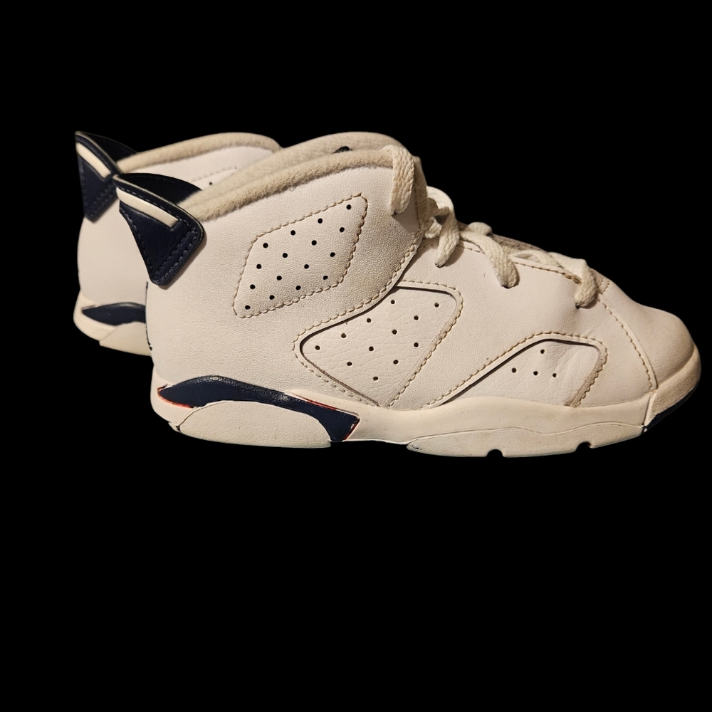 Nike Air Jordan 6 Retro TD Toddler Shoes Midnight Navy sz 10C